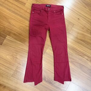 Etica Mikki Oxblood Women's Jeans size 27